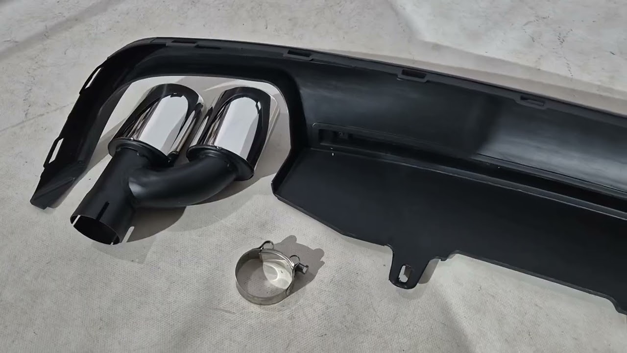 Audi A6 C7 2011–2017 Takaldiffuusori pakoputken päillä RS-Style V-2 (2011-2014) Video 1
