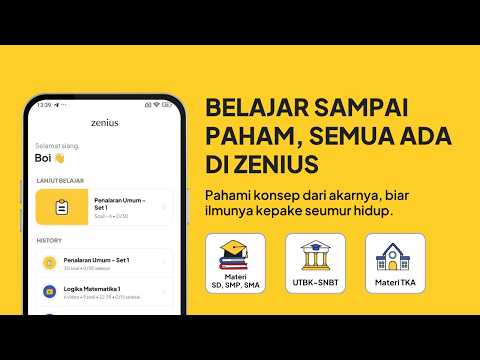 Zenius: Bimbel SD SMP SMA UTBK video thumbnail