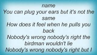 16345 Our Lady Peace - The Birdman Lyrics