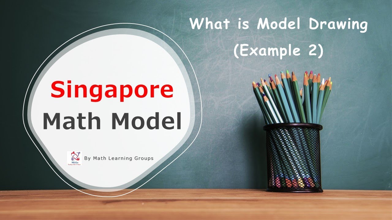 Singapore Math Model - What is Model Drawing? (Example 2)
