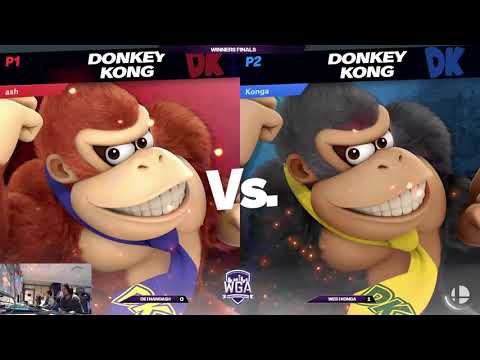 Nanoash (Bowser, DK) vs. Konga (Donkey Kong) - WGA Colosseum 36 - Winners Finals