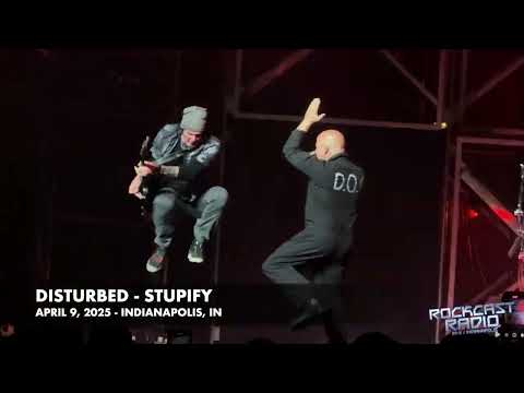 Disturbed "Stupify" performed on April 9, 2025 in Indianapolis