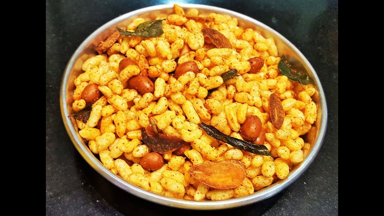 कोल्हापुरी भडंग | How to make Bhadang | MadhurasRecipe | Spicy Puffed Rice | Bhadang Recipe