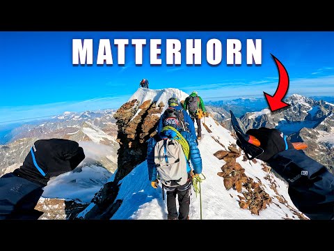 Matterhorn Climb - The Deadliest Mountain in Europe! | 4K GoPro