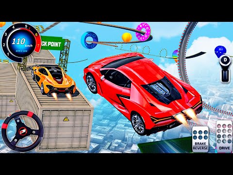 Impossible Sport Car Tracks Racing 3D - Mega Ramp Car Racing Stunts Simulator - Android GamePlay #3