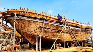 Handmade Wooden Ship Manufacturing in Pakistan | Amazing Wood Ship Manufacturing Process