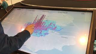 Agglomerations multitouch experience