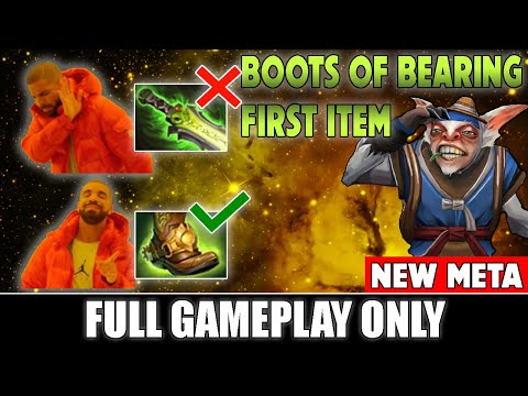New Meta 7.31? Meepo First item Boots of Bearing  - Full Gameplay Meepo #25