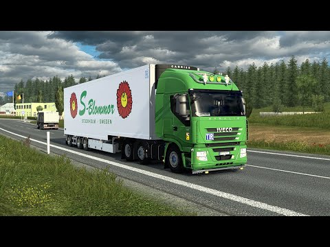 ETS2 1.42 open beta - Euro Truck Simulator 2 - Iveco Stralis AS2   - Hamburg (D) to Rotterdam (NL)