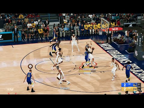 NBA 2K22 - Golden State Warriors vs New Orleans Pelicans - Gameplay (PS5 UHD) [4K60FPS]