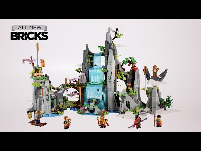 Vídeo relacionado con LEGO Monkie Kid 80024, legendaria flor de montaña de frutas