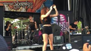 Against The Current "Wasteland" (Live at Warped Tour) [7.30.16]