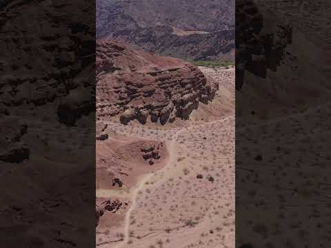 La Yesera, Quebrada de Las Conchas, Cafayate  #drone #vistashermosas #dji #travel #rutasypaisajes