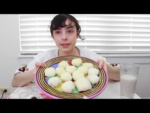 RECIPE + MUKBANG  Cream Cheese Apricot Mochi 1080p 30fps H264 128kbit AAC