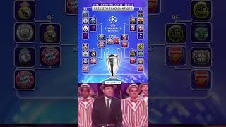 Com Arsenal vencendo a final por 1x0 em cima do Bayern 😳🔥 #futebol #bayern #championsleague #arsenal