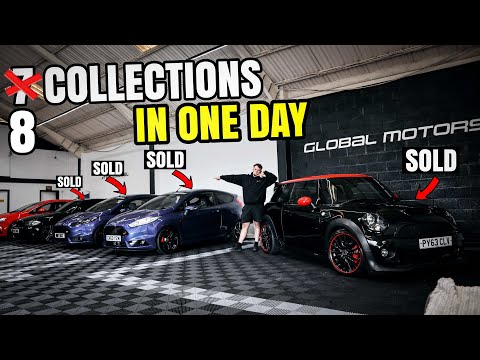 THE CRAZIEST DAY AT GLOBAL EVER!! **8 CARS SOLD IN 1 DAY**