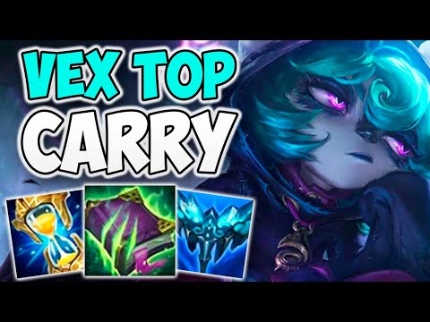 INCREDIBLE VEX TOP GAMEPLAY IN CHALLENGER! | CHALLENGER TOP VEX GAMEPLAY | Patch 11.19 S11
