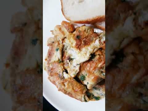Egg Omelette with bread Recipe on my Channel Subscribe for more videos #youtubeshorts #foodmedia