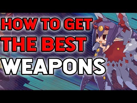 Disgaea 4 Complete+ How To Get The NEW Best Weapons New Rank 41 and 42 Gear