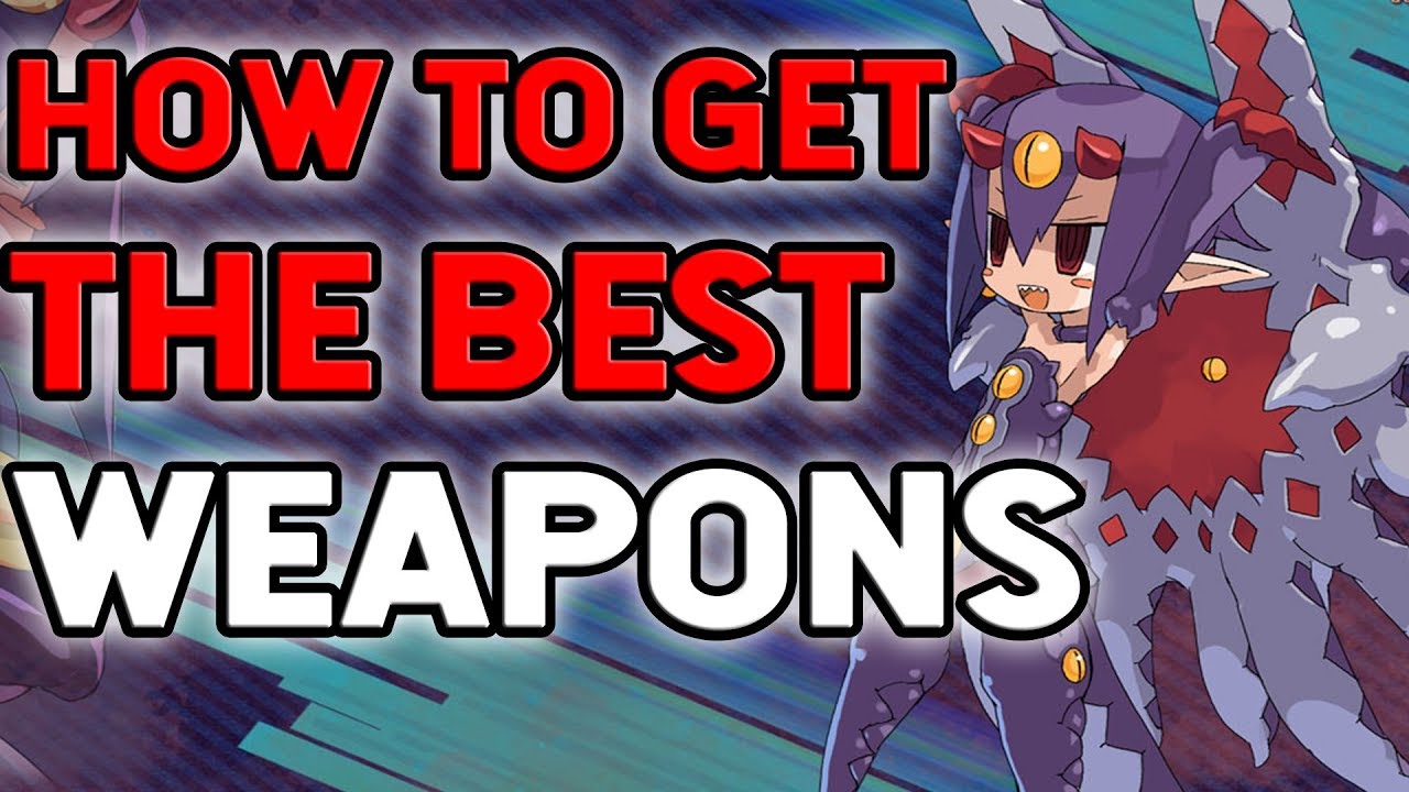 Disgaea 4 Complete+ How To Get The NEW Best Weapons New Rank 41 and 42 Gear