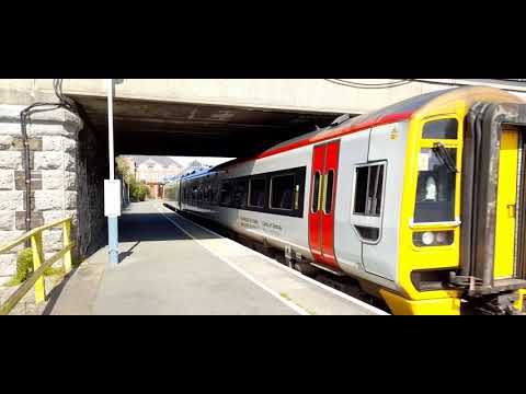 158840/158819 1D12 0906 Birmingham International to Holyhead