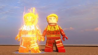 LEGO Marvel's Avengers - Human Torch | Free Roam Gameplay [HD 1080p]