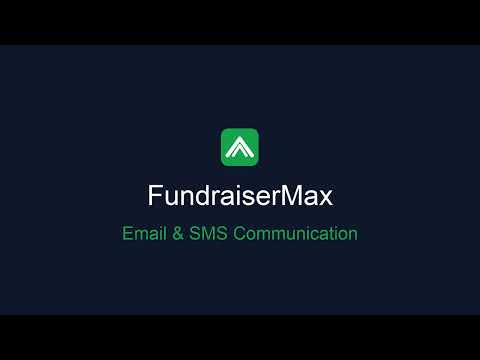 Email & SMS Communication