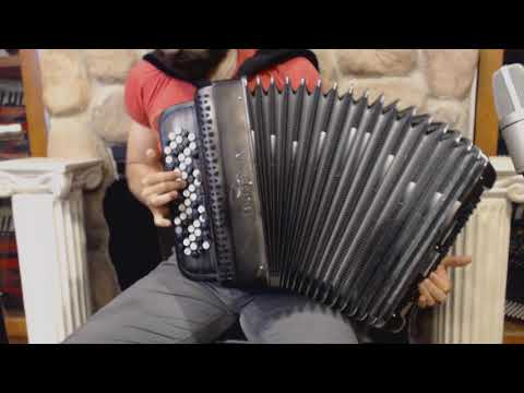 BELTSTUIII6996VS - Pewter Beltuna Studio III Chromatic Button Accordion C LMM 69 96 $4999