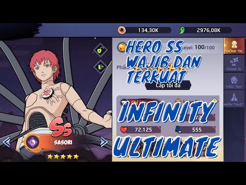 SASORI HERO SS WAJIB INFINITY ULTIMATE, POISON DAN BUFF ATTACK - ULTIMATE LEGENDS SIX PATH