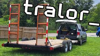 Améliorer et réparer ma remorque de voiture pour qu'elle ne tombe pas en morceaux