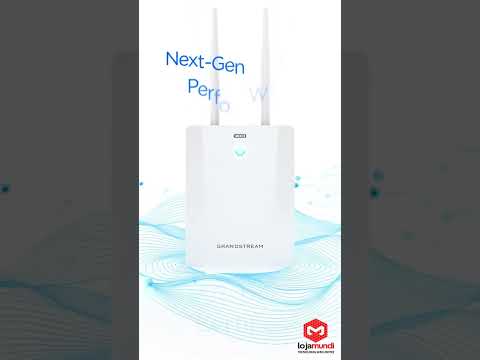Video do produto Access Point Grandstream GWN7670LR Wi-Fi 7 Outdoor Long-Range 3.6Gbps com PoE+ e SFP 2.5G