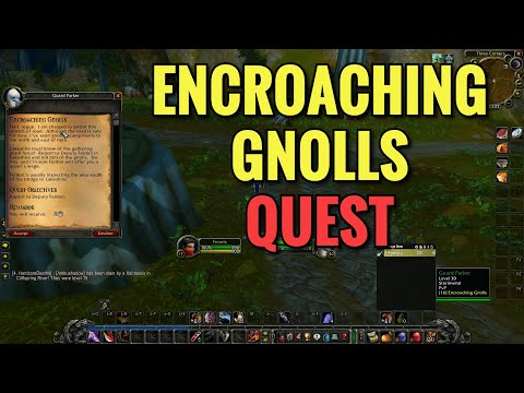 Encroaching Gnolls Quest (WoW Classic)