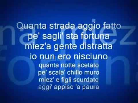 Nino D'angelo - senza giacca e cravatta + testo