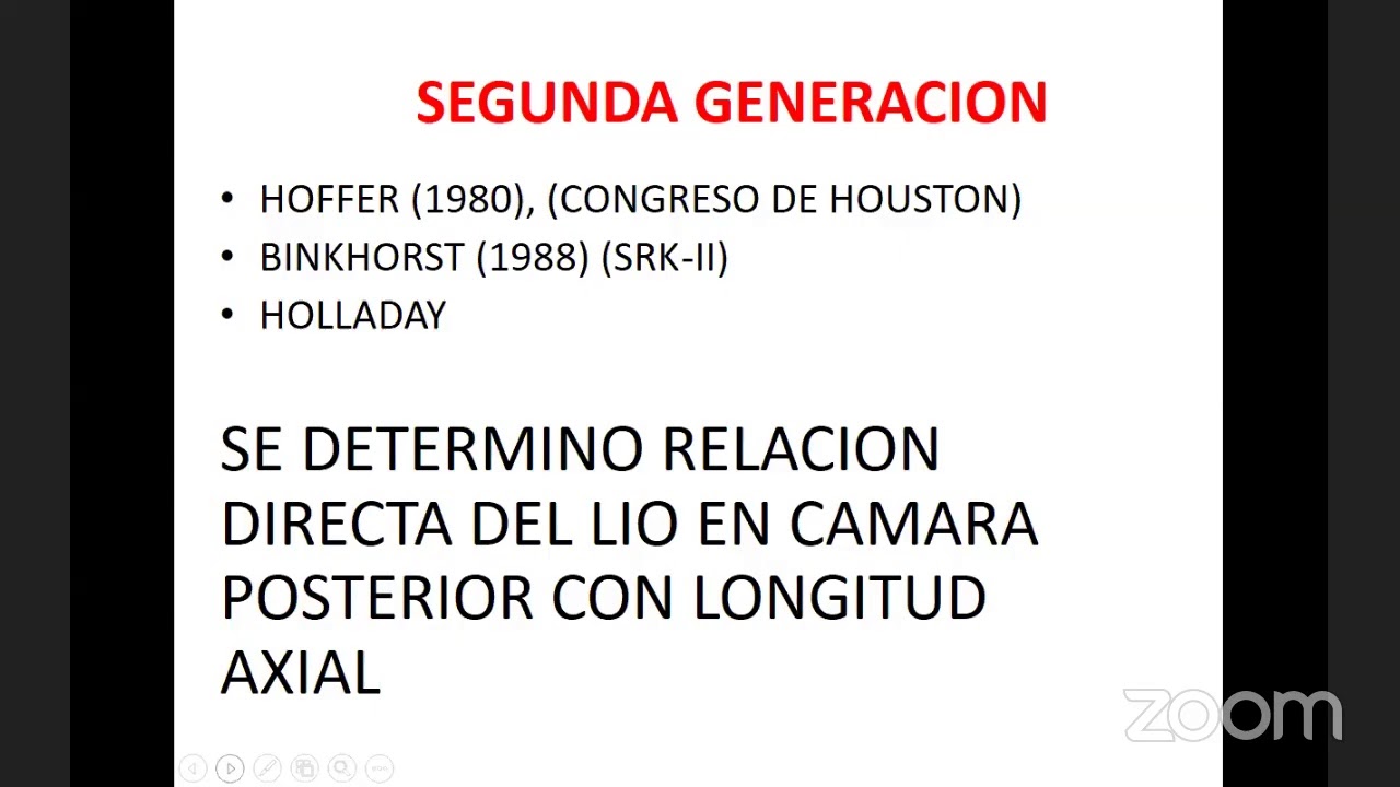 Lentes intraoculares, calculo de poder del lente intraocular, calculo de poder del lente intraocular