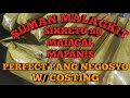 SUMAN MALAGKIT SIKRETO PARA MATAGAL MAPANIS PAANO GAWIN? NEGOSYO IDEA WITH COSTING  TRENDING2023