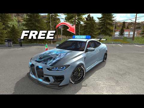 How to Get Free Police Lights in Car Parking | Work 100%