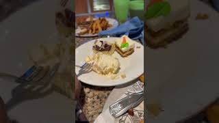 Dessert  time 🍰 🧁 🎂 on the Carnival Cruise  #shorts #cruise #food #foodblogger #travelvlog #viralS