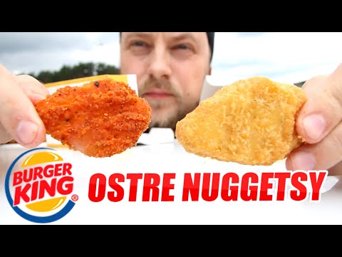 TEST NEW SPICY NUGGETTS FROM BURGER KING FOR 5 PLN