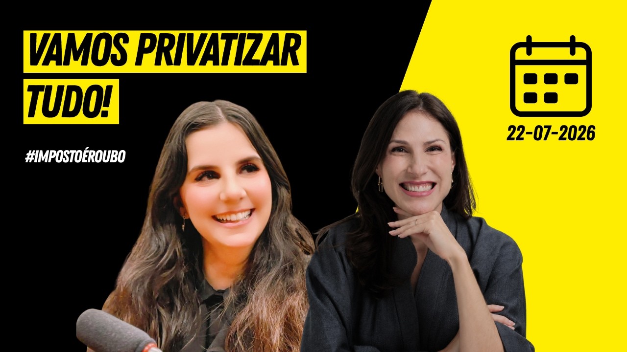 PRIVATIZA TUDO! LIVE especial com Marina Helena