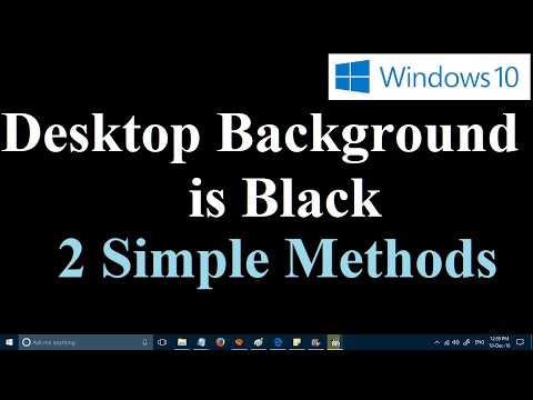 How to fix black desktop background in Windows 10 and Windows 11 [Two Simple Methods]