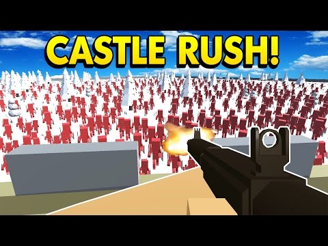 Ancient Warfare 2 - EPIC CASTLE RUSH! (Ancient Warfare 2 Gameplay)
