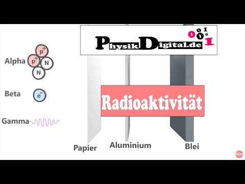 Radioactive decay - Alpha, Beta and Gamma decay - explained simply and clearly