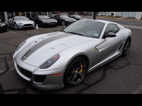 Ferrari 599 GTO - Startup, 2X Accelerations in Greenwich