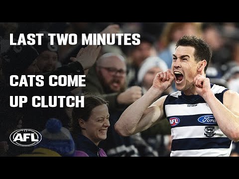 Cats come up clutch against Pies | Kennedy Last Two Minutes | Qualifying Final, 2022 | AFL