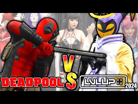 Deadpool vs LVL UP EXPO 2024