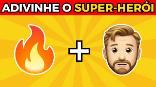 Adivinhe os Super-Heróis pelos Emojis 🦸 | Quiz de Emojis | Detona Quiz