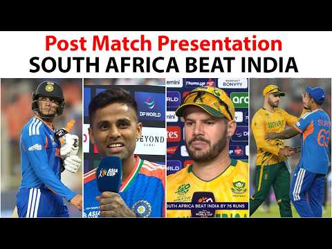 India Stunned by South Africa! Full Post Match Presentation | INDIA VS SOUTH AFRICA