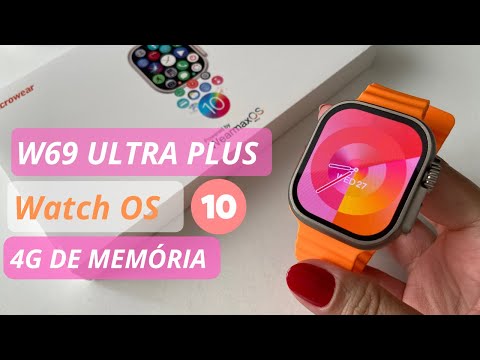 W69 Ultra Plus 4G Memory Smartwatch New WatchOS10 style Apple Watch Ultra #smartwatch