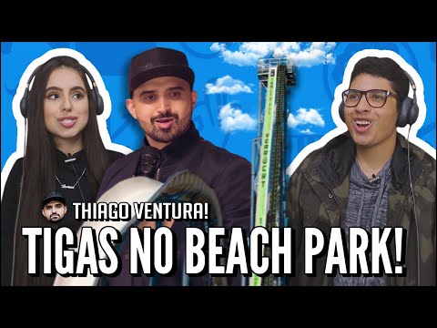 JOVENS REAGEM A THIAGO VENTURA - TIGAS E O BEACH PARK