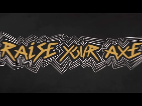 DeathQuest - Raise Your Axe (Lyric Video) online metal music video by DEATHQUEST